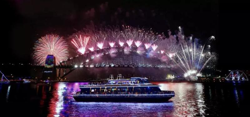 Sydney Harbour New Year's Eve Cruise on a Glass Boat